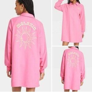 NEW Black History Month Adult Long Sleeve Melanin Polo T-Shirt Dress